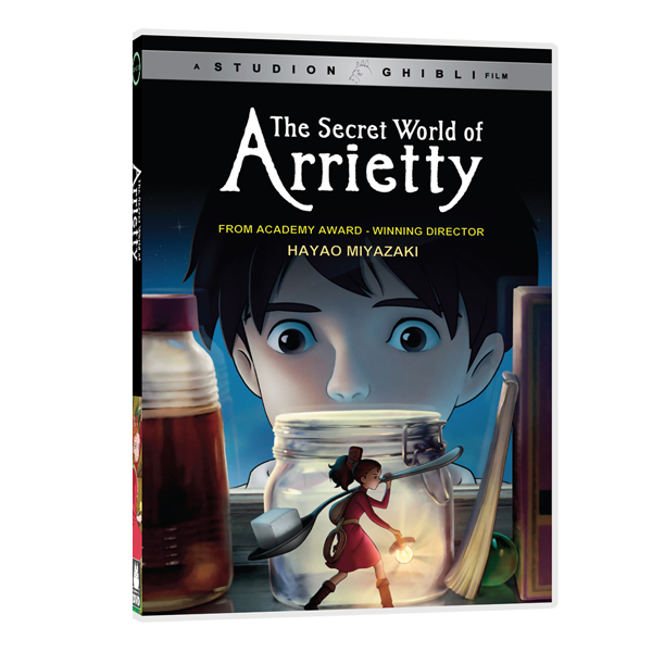 [DVD](영어더빙,자막)마루 밑 아리에티 The Secret World of Arrietty DVD 1종 지브리 애니메이션 유아영어DVD
