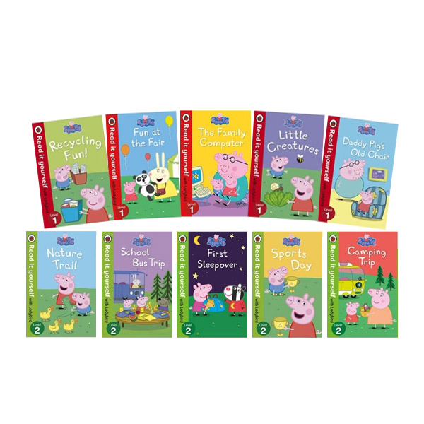 [BOOK]Pappa pig 페파피그 스토리북 컬렉션 10권(Ladybird Read it Yourself 1,2단계)(24페이지)