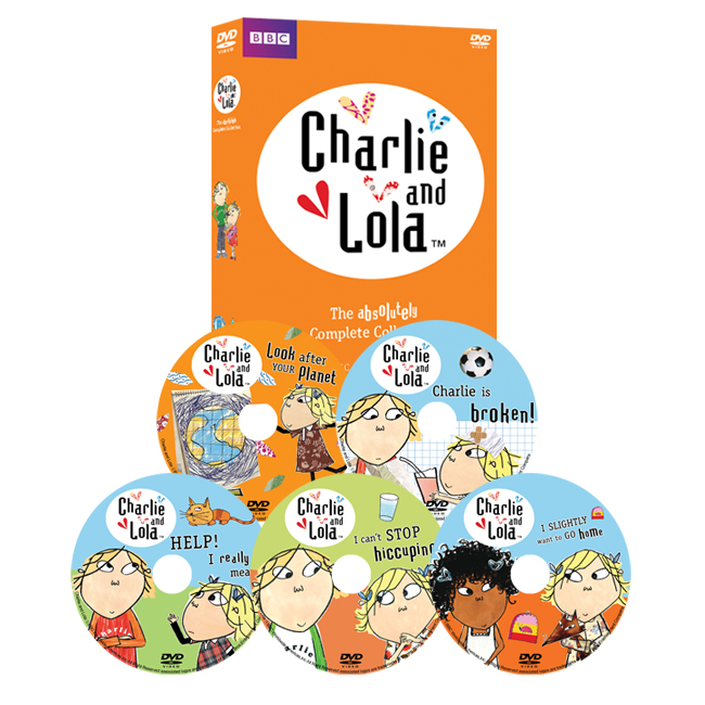 [DVD] 찰리와 롤라DVD(Charlie and Lola) 완결판 11종세트(80에피소드) 유아영어DVD 찰리앤롤라