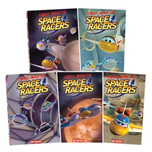 DVD스페이스 레이서(Space Racers)우주과학 애니메이션 2집 5종세트(영한대본온라인제공)